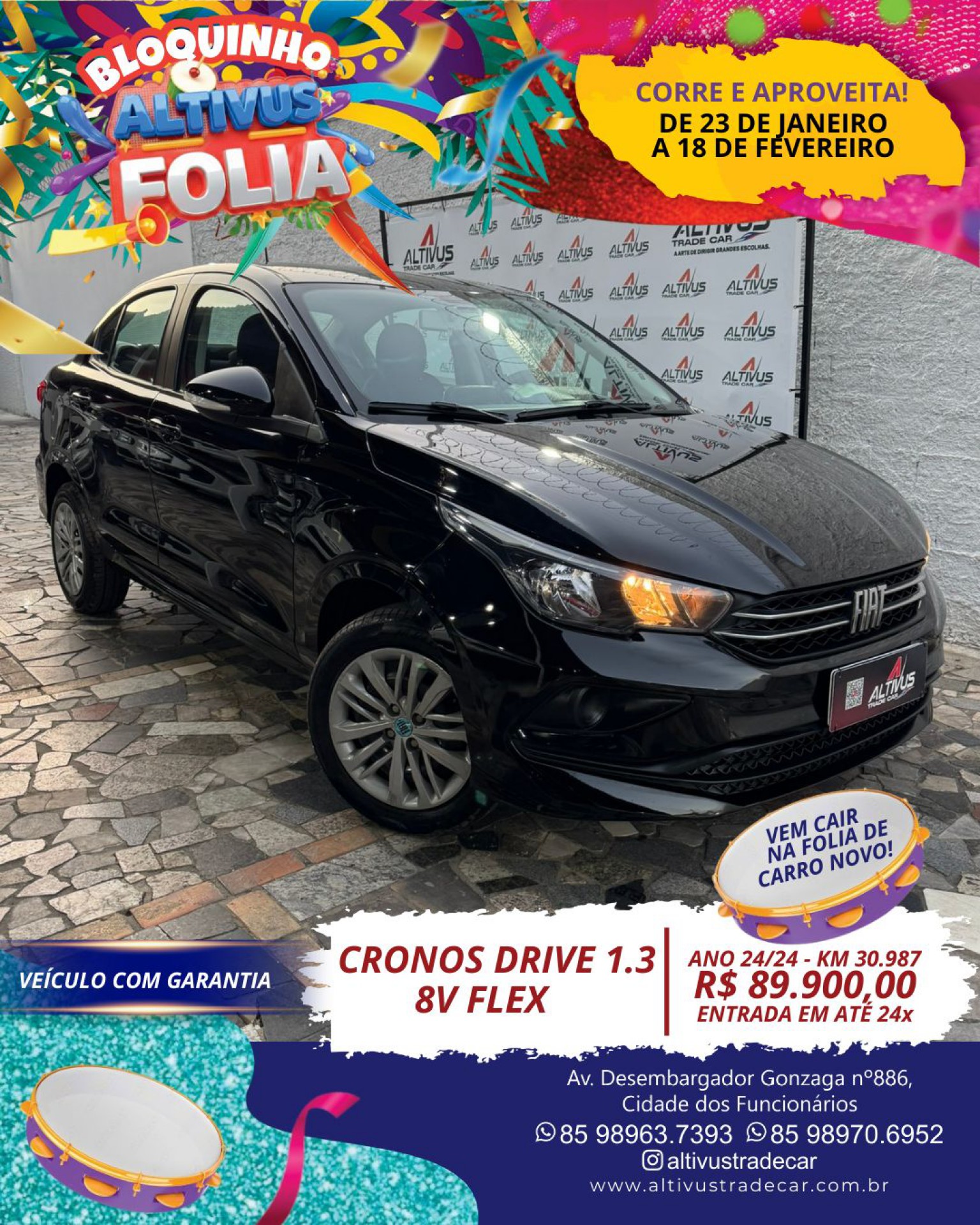 Cronos Drive 1.3 8v Flex