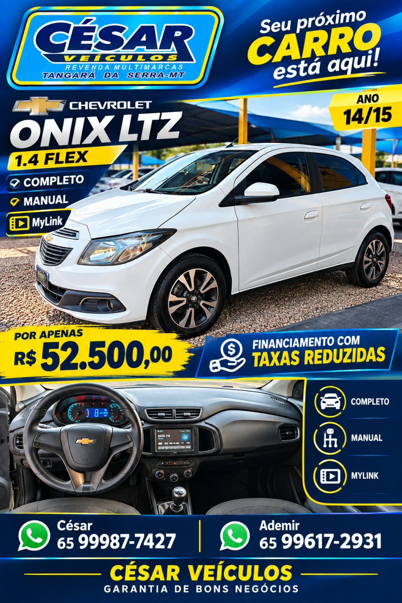 Chevrolet Onix Hatch Ltz 1.4 8v Flexpower 5p Mec.
