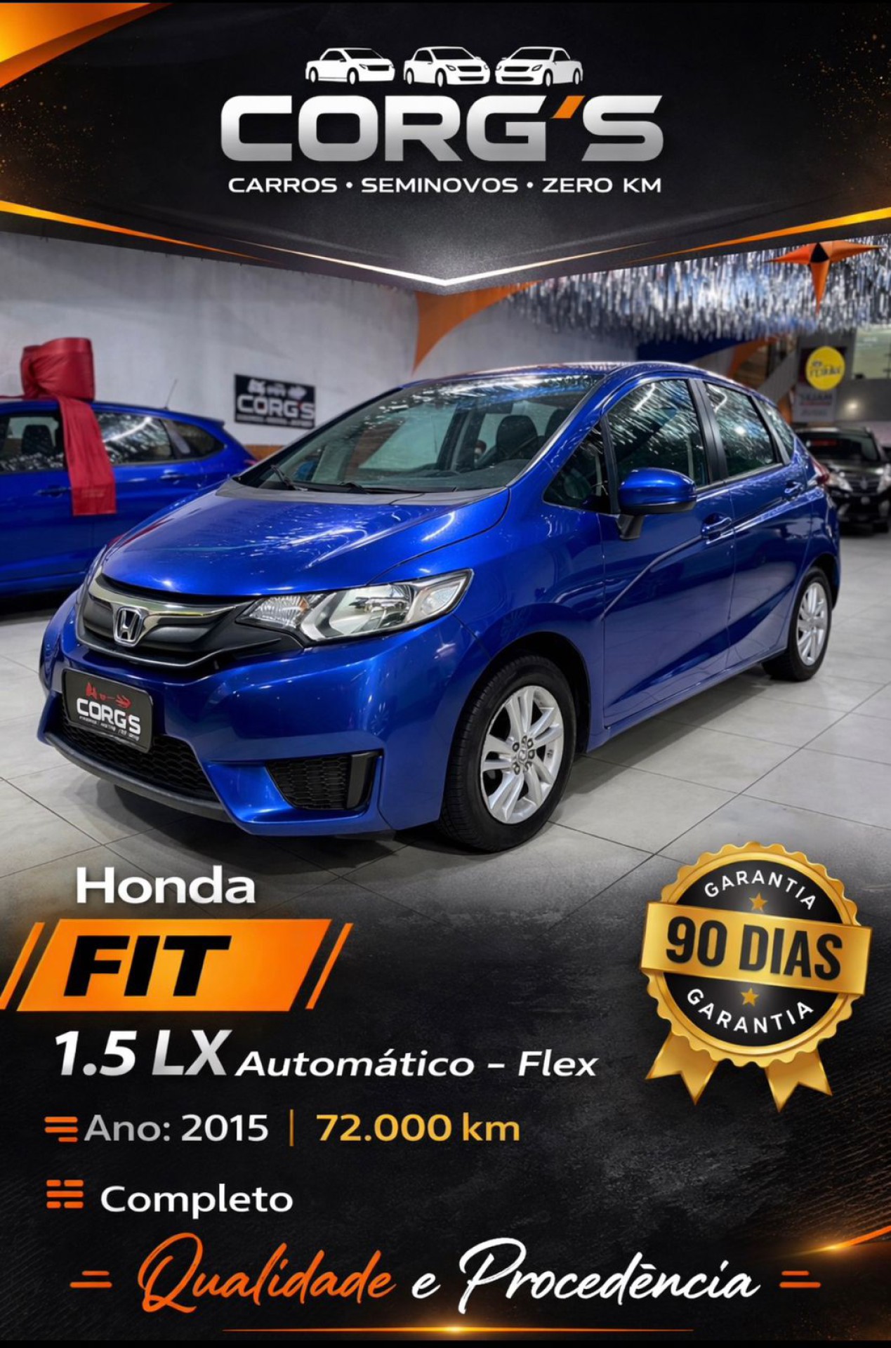 Fit Lx 1.5 Flexone 16v 5p Aut.