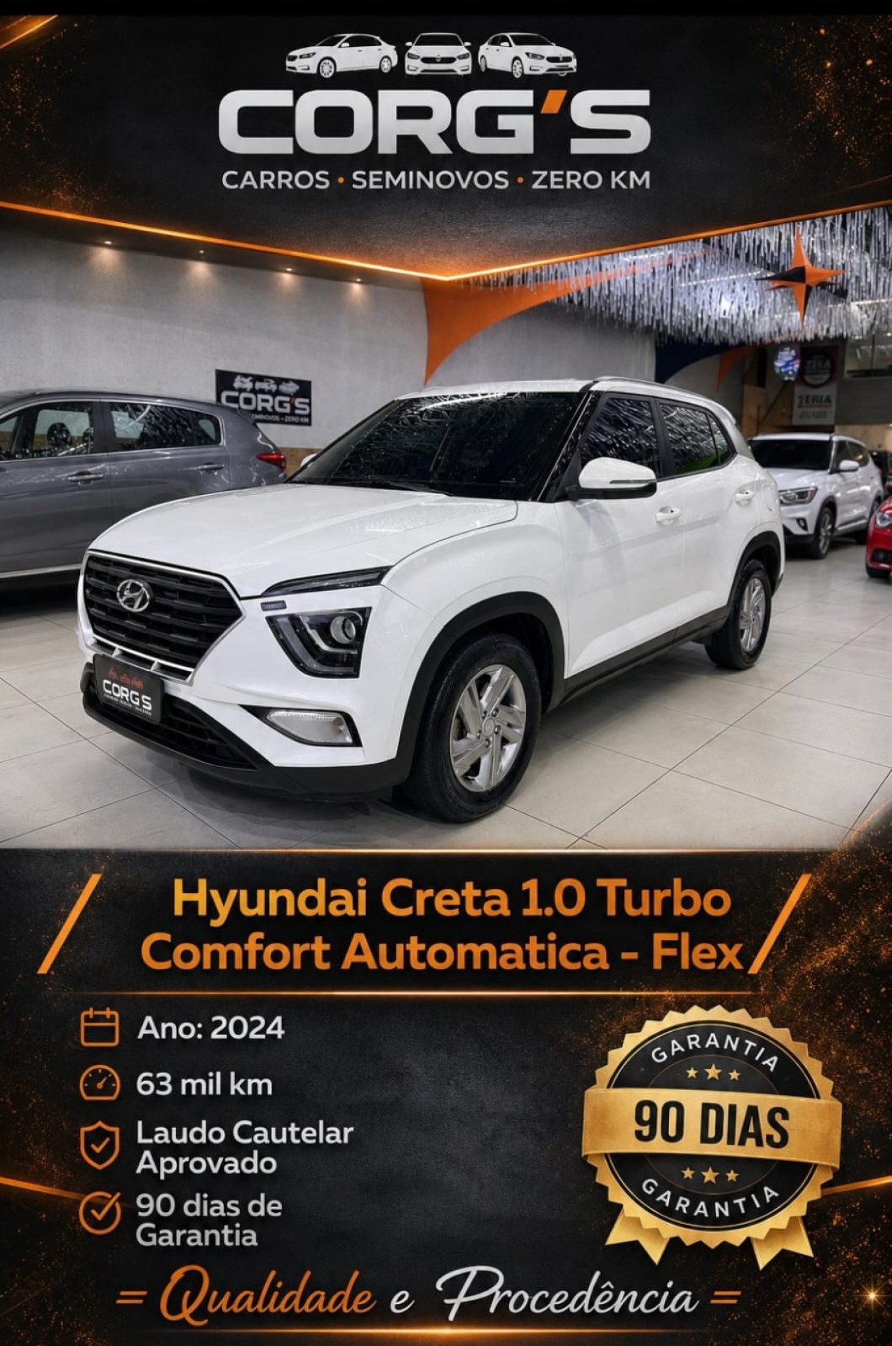 Creta Comfort 1.0 Tb 12v Flex Aut.