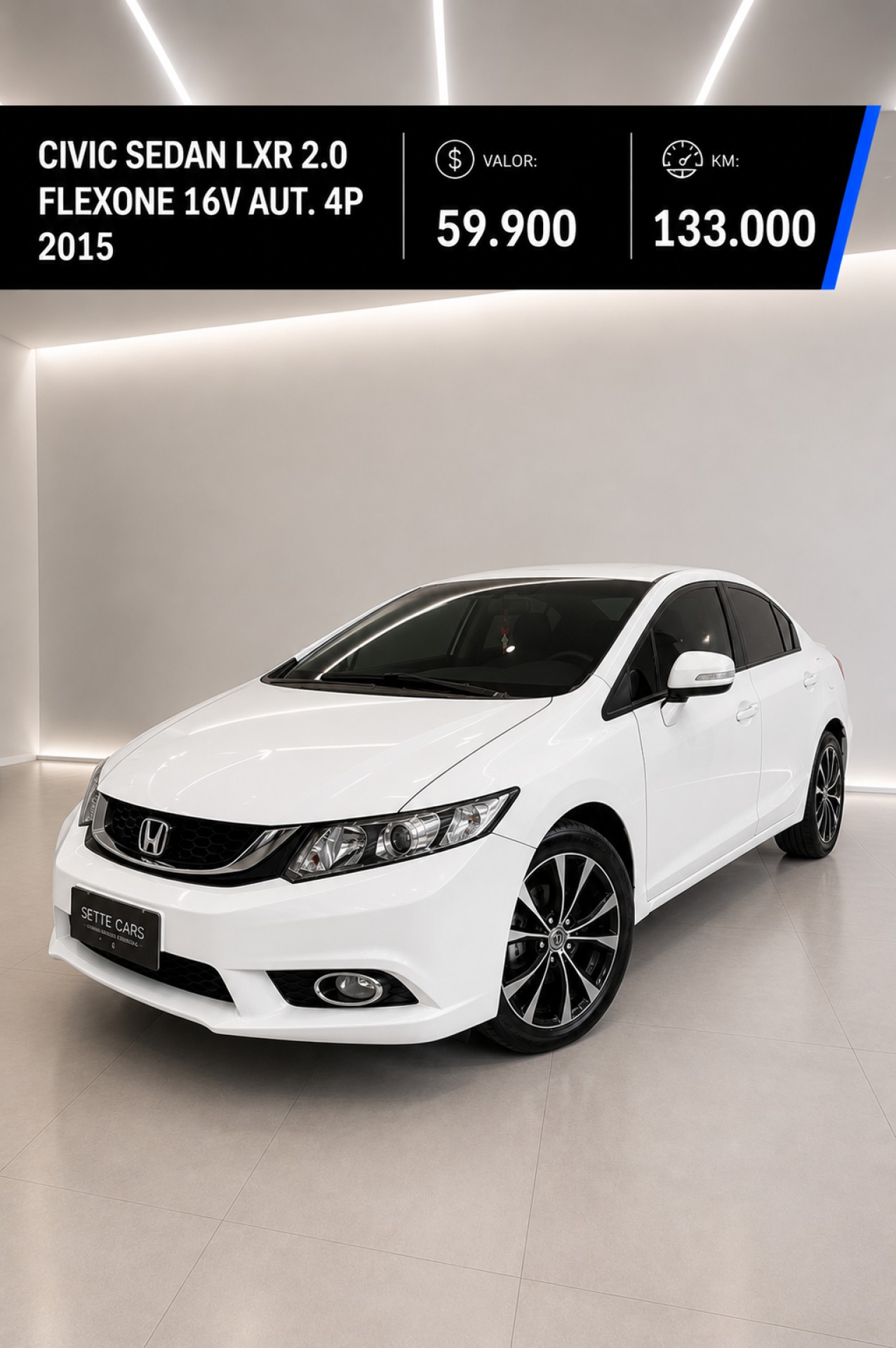 Foto Civic Sedan Lxr 2.0 Flexone 16v Aut. 4p