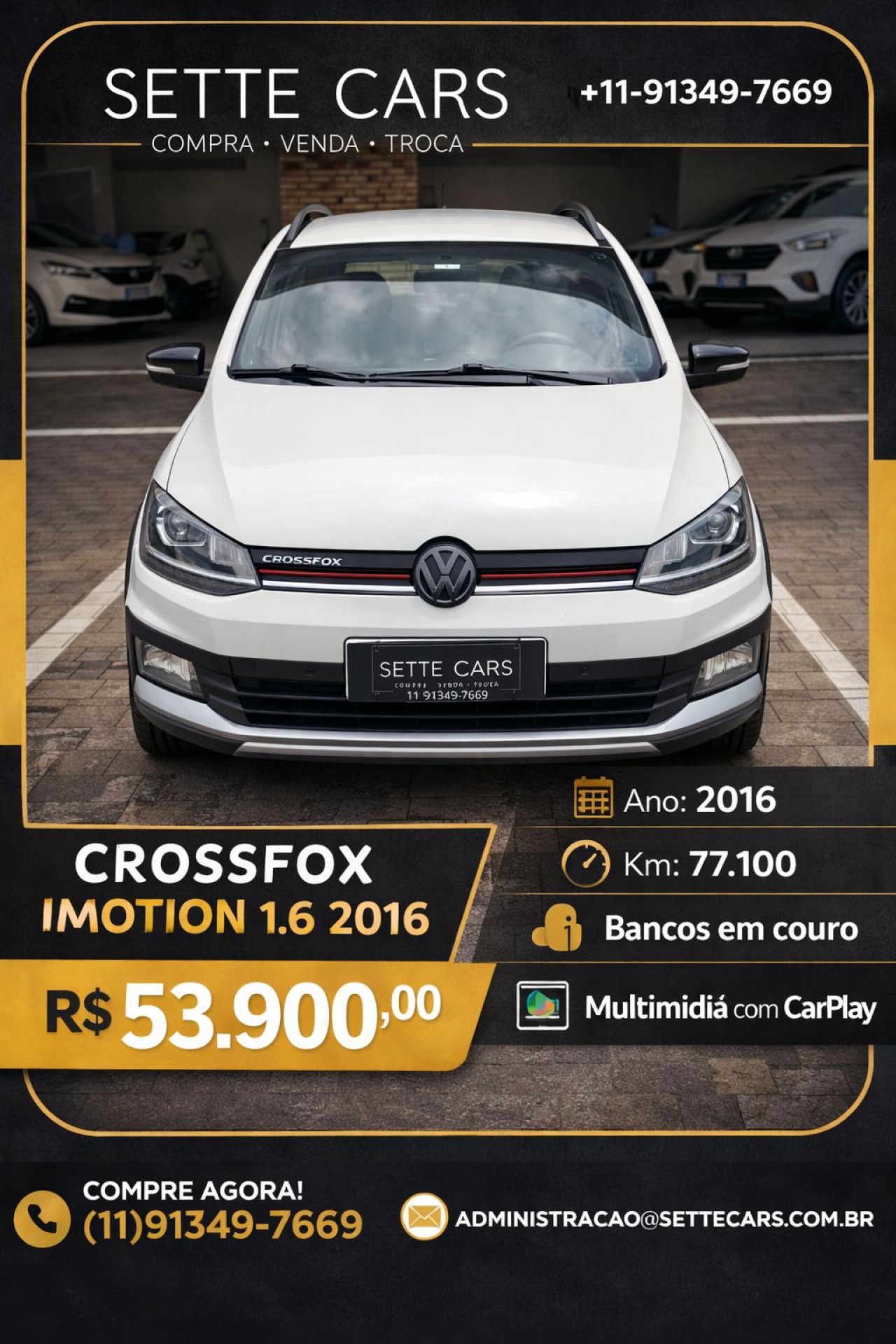 Foto Crossfox  I Motion 1.6 T. Flex 16v 5p
