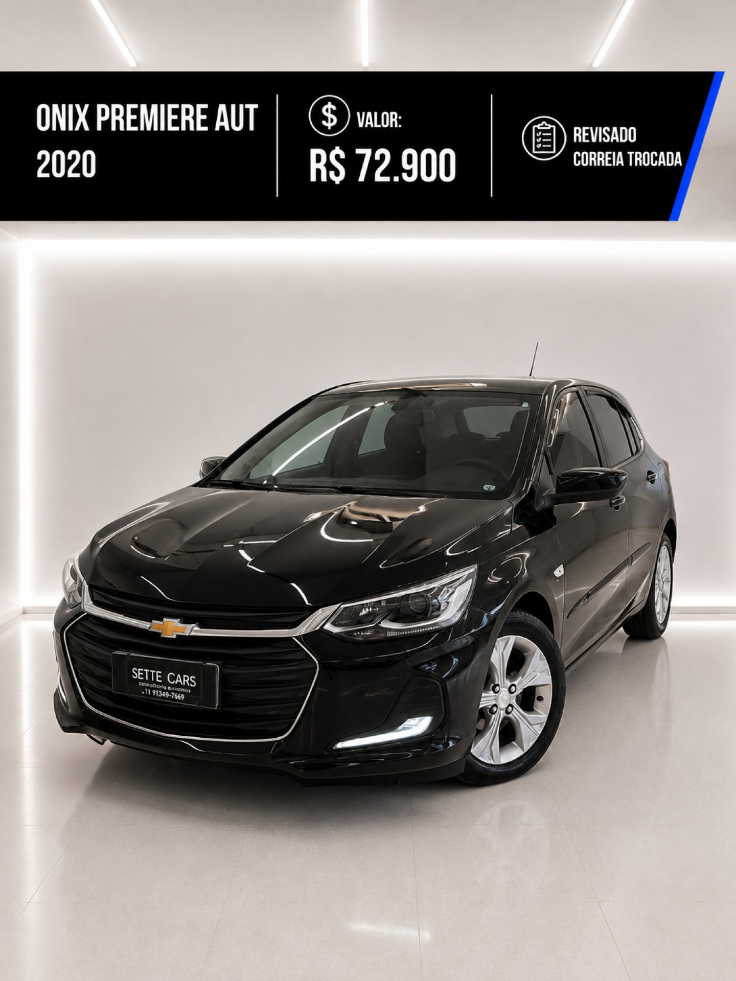 Foto Onix Hatch Prem. 1.0 12v Tb Flex 5p Aut.