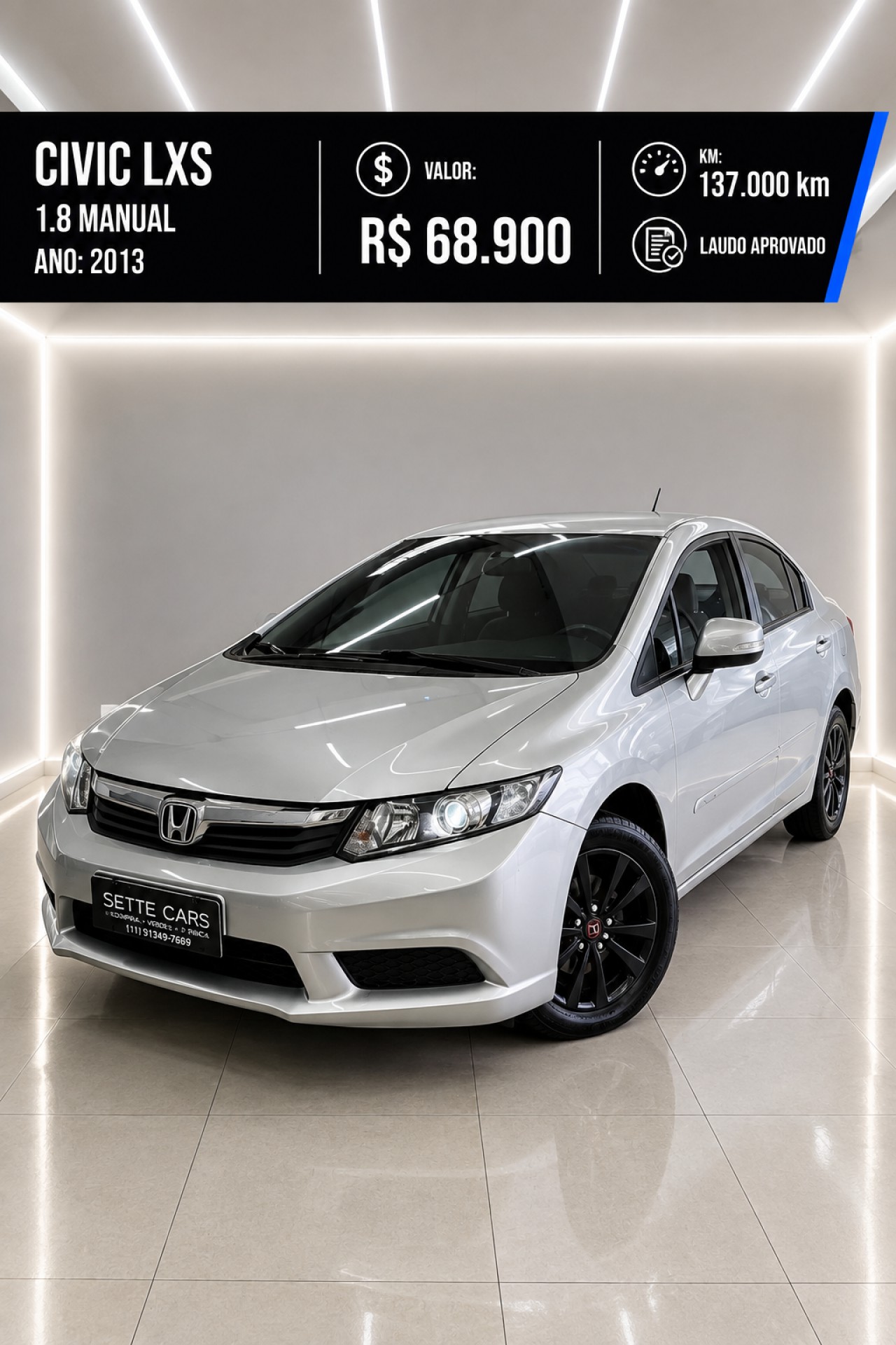 Foto Civic Sedan Lxs 1.8/1.8 Flex 16v Mec. 4p