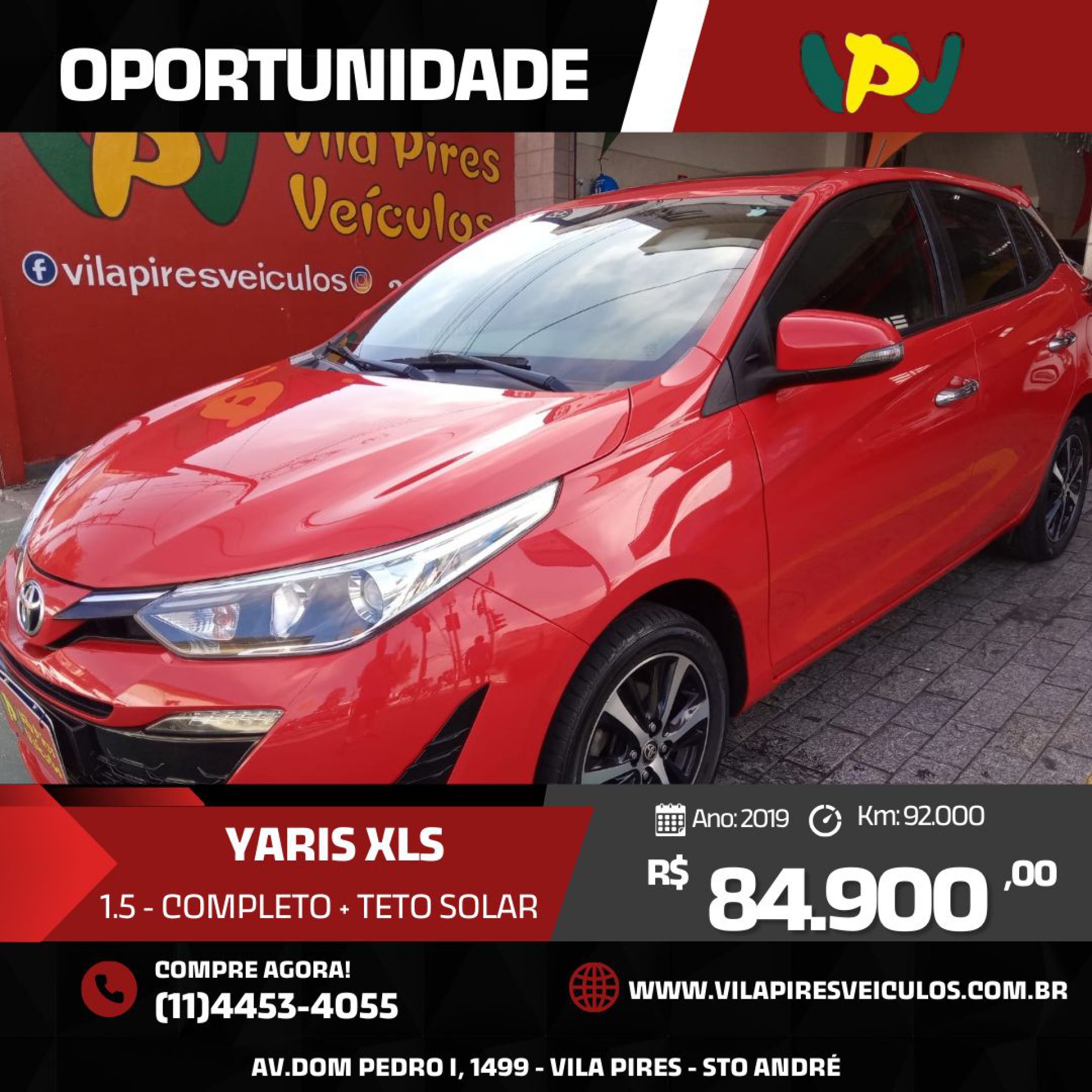Foto Yaris Xls 1.5 Flex 16v 5p Aut.