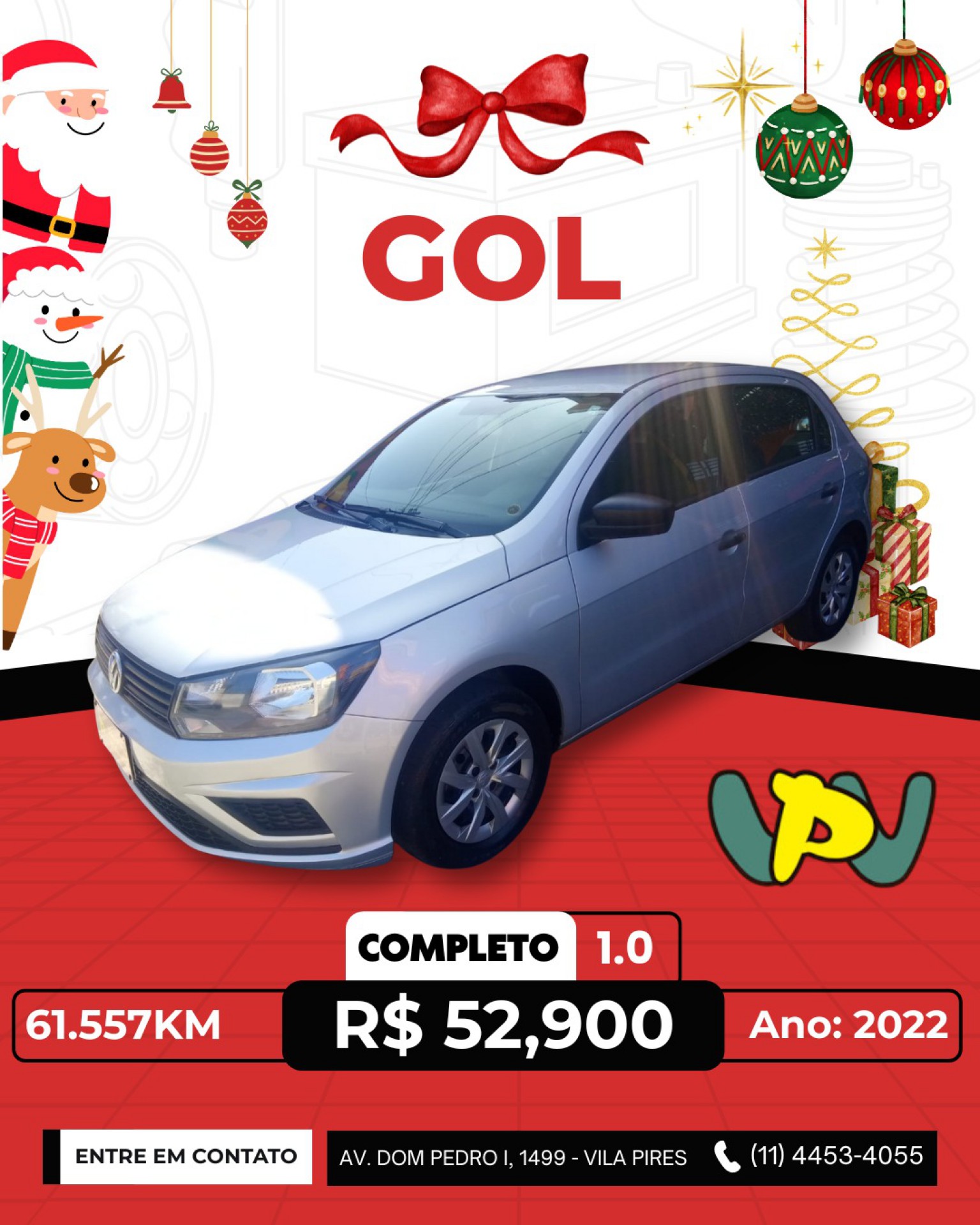 Foto Gol 1.0 Flex 12v 5p