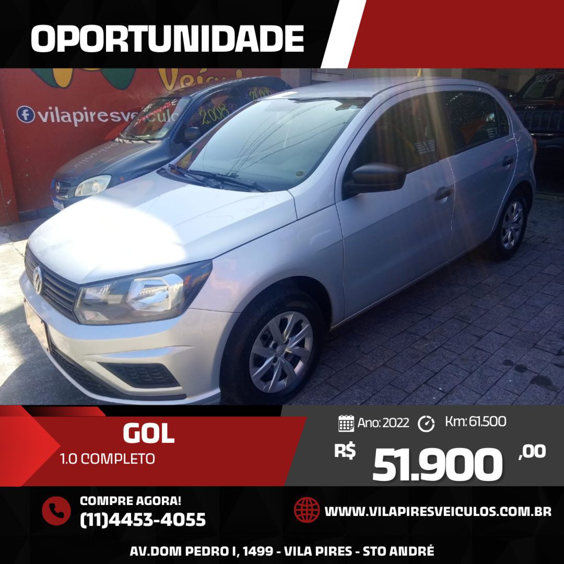 Foto Gol 1.0 Flex 12v 5p