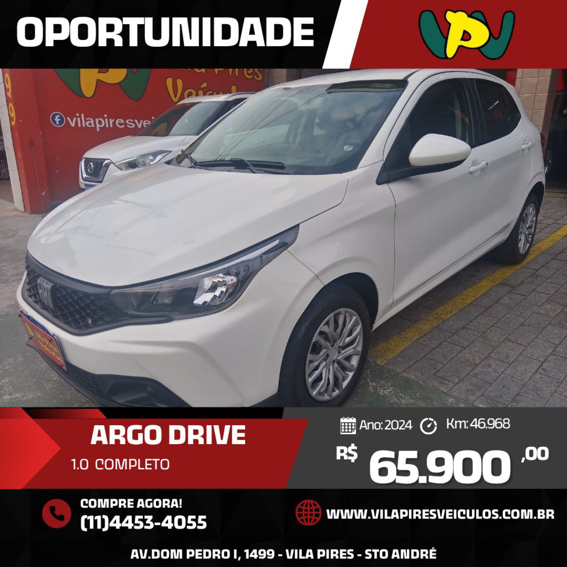 Foto Argo Drive 1.0 6v Flex