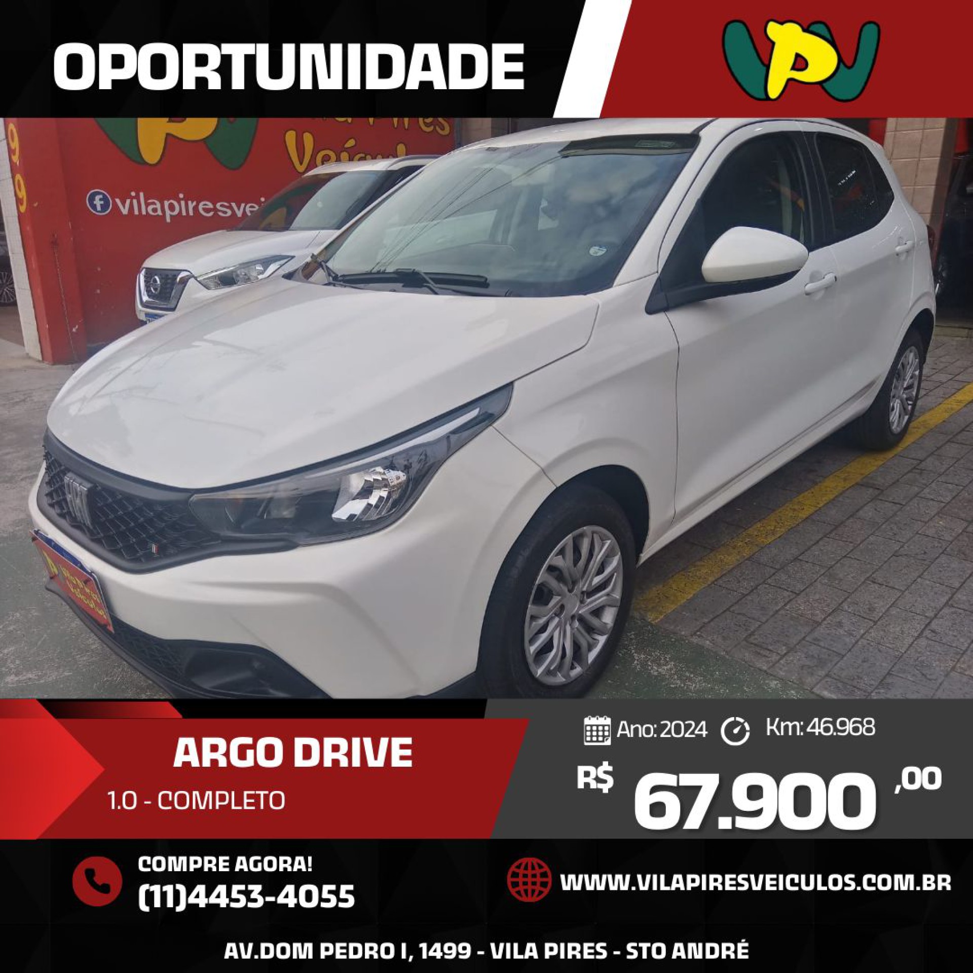 Foto Argo Drive 1.0 6v Flex