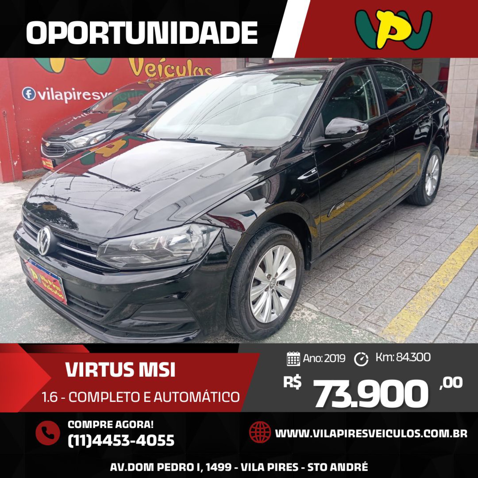 Foto Virtus 1.6 Msi Flex 16v 4p Aut.