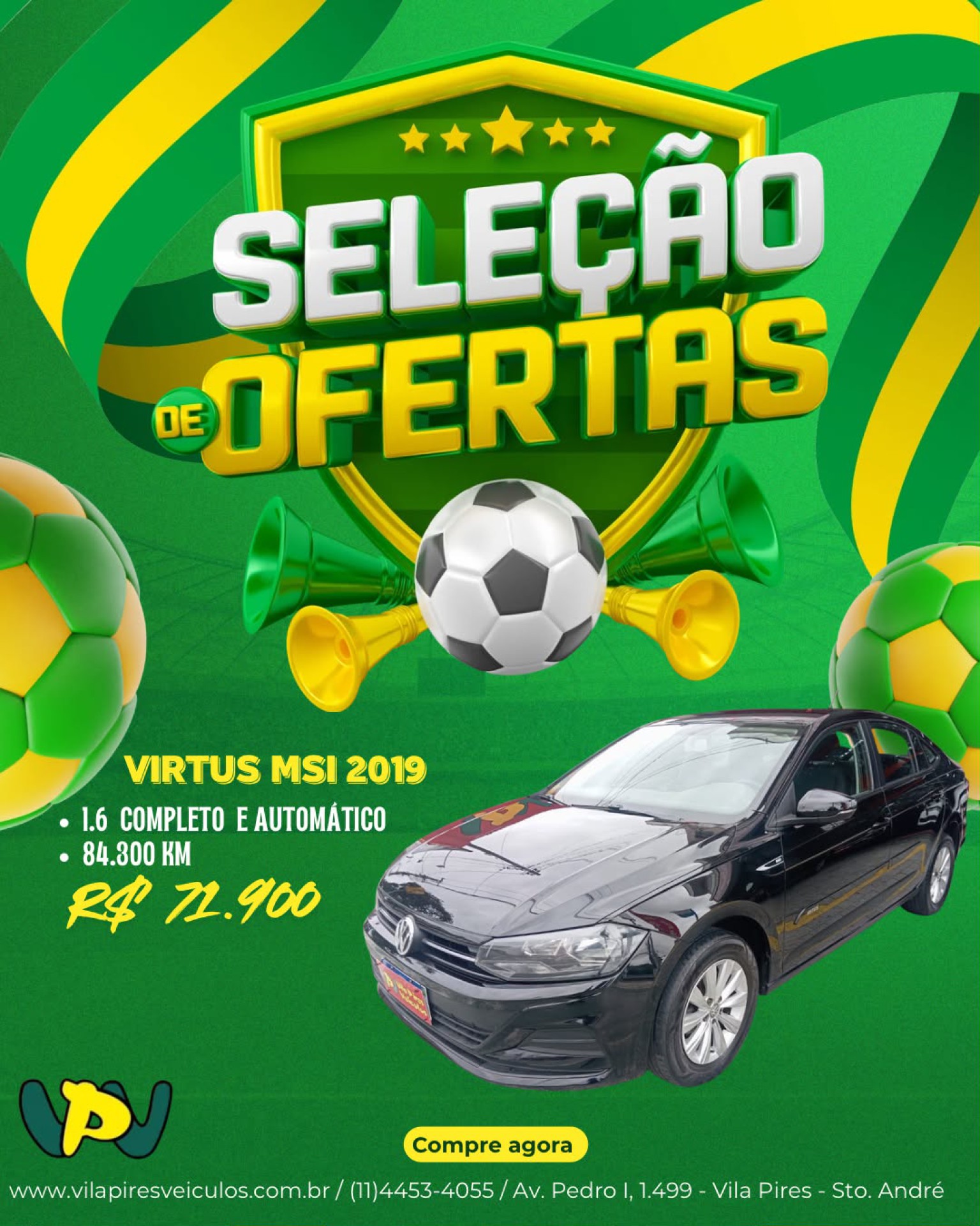 Foto Virtus 1.6 Msi Flex 16v 4p Aut.