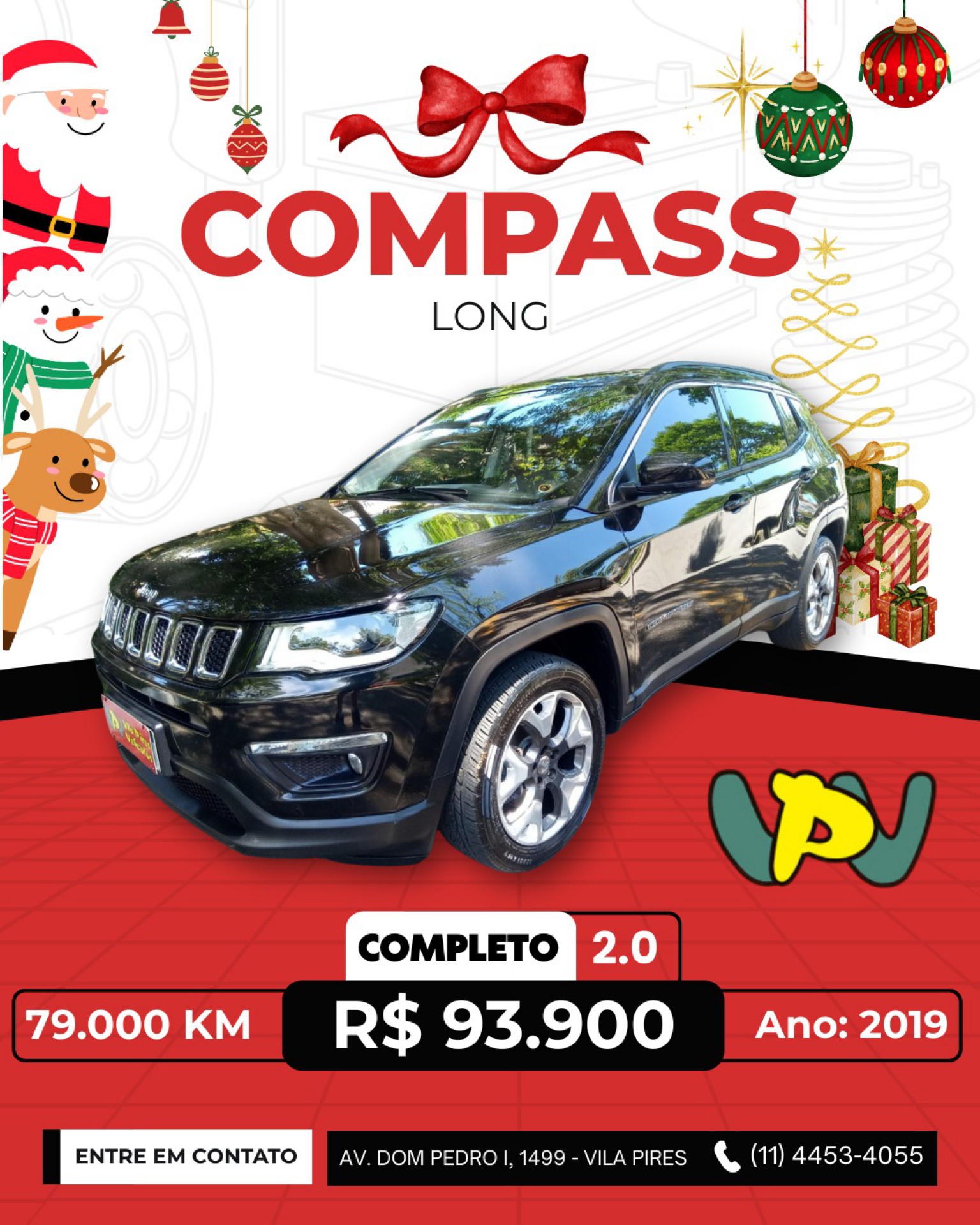 Foto Compass Longitude 2.0 4x2 Flex 16v Aut.