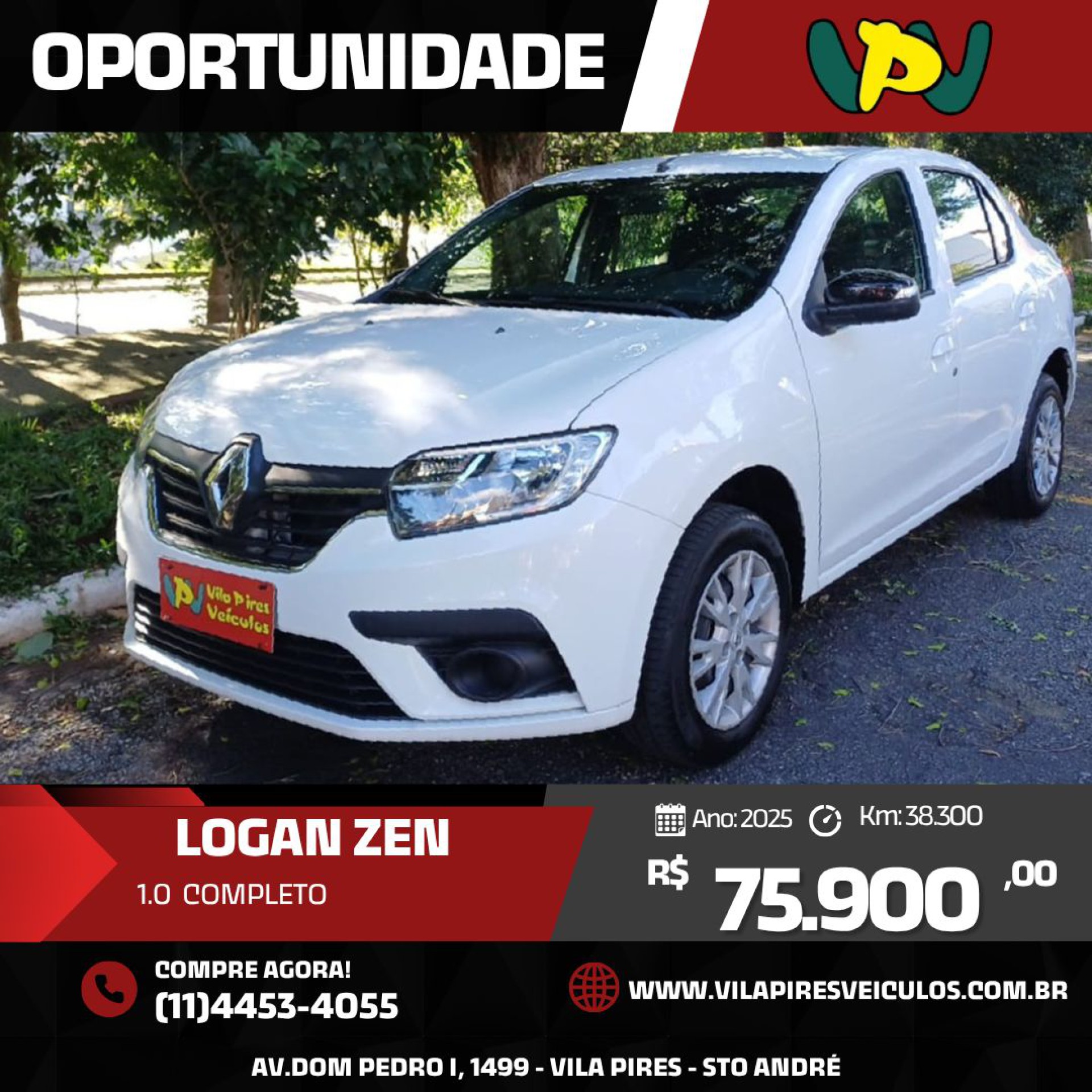 Foto Logan Zen Flex 1.0 12v 4p Mec.