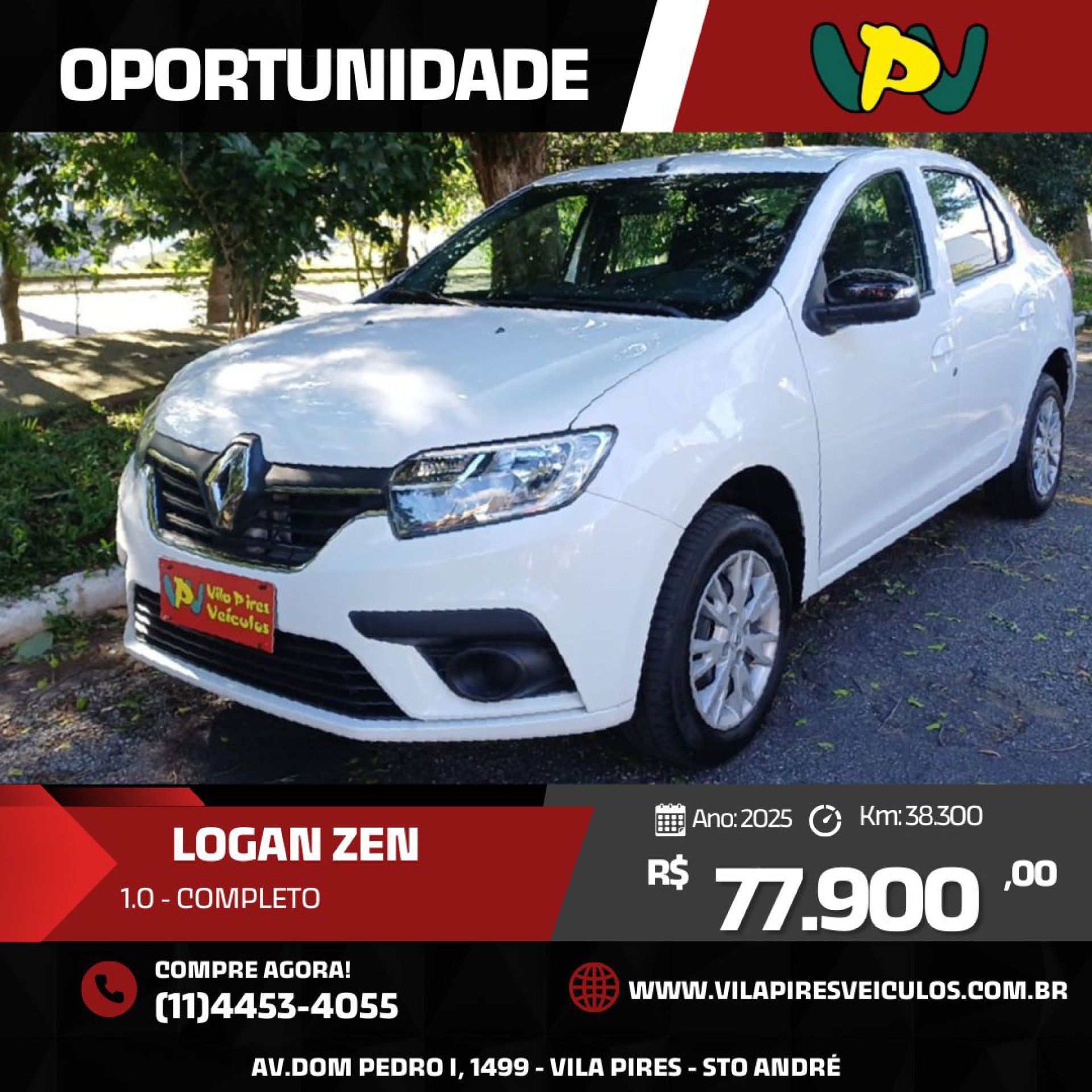 Foto Logan Zen Flex 1.0 12v 4p Mec.
