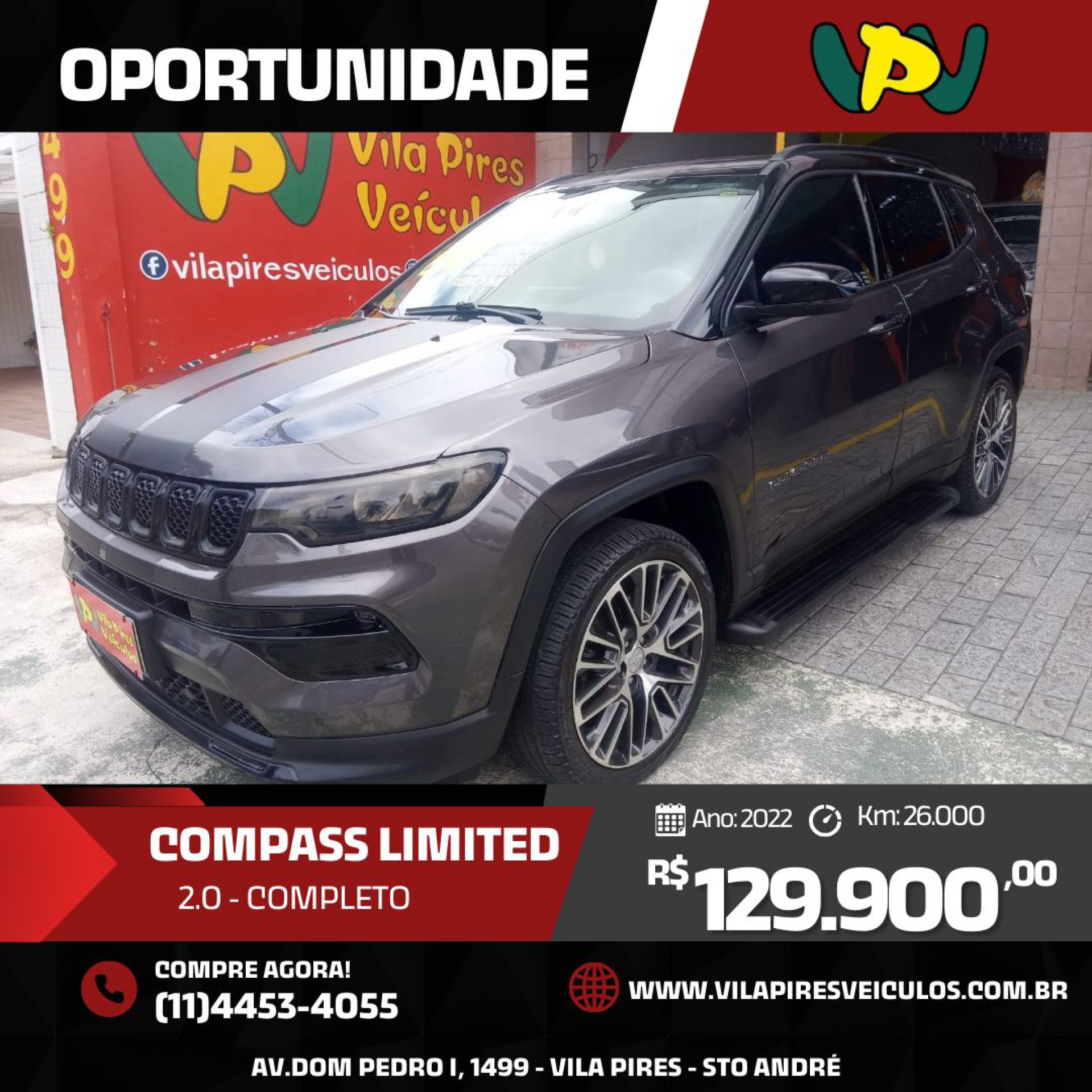 Foto Compass Limited T270 1.3 Tb 4x2 Flex Aut