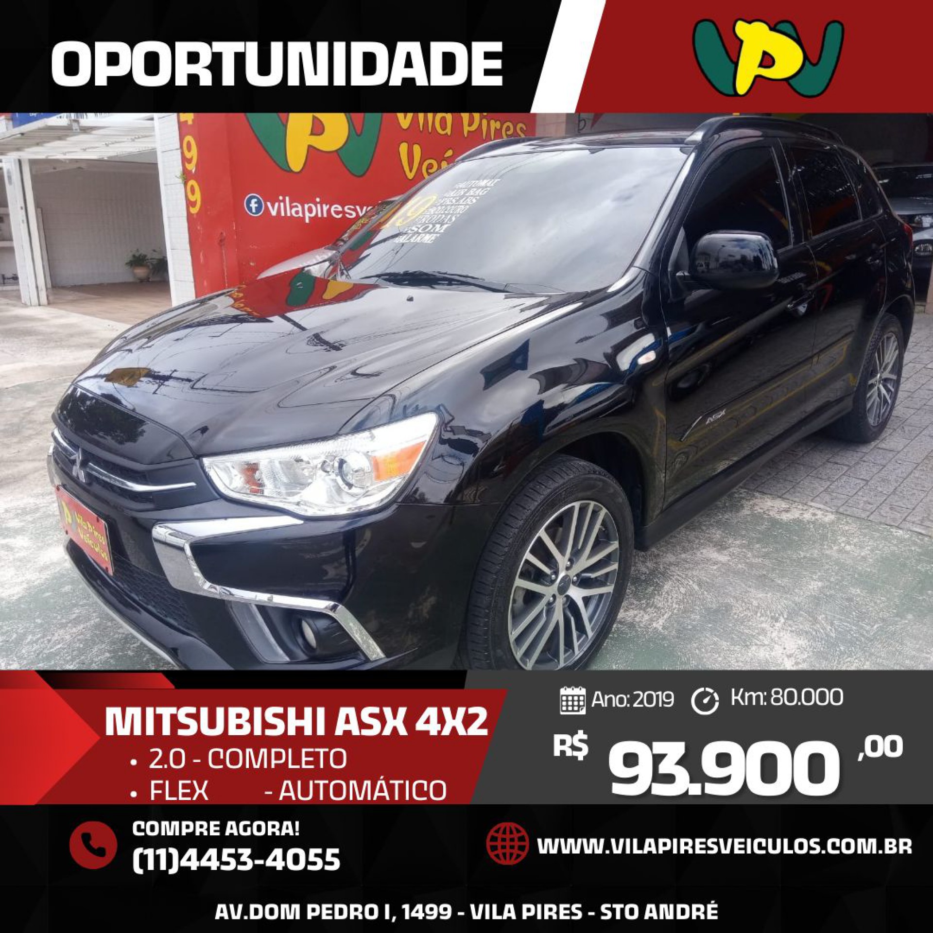 Foto Asx 2.0 16v 4x2 Flex Aut.