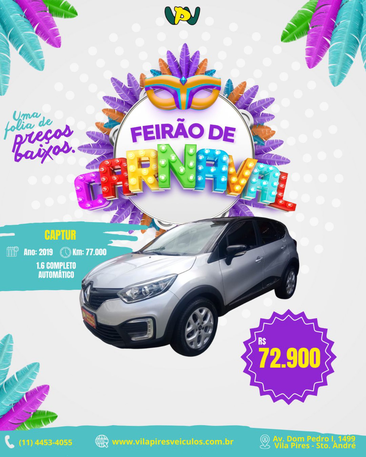 Foto Captur Life 1.6 16v Flex 5p Aut.