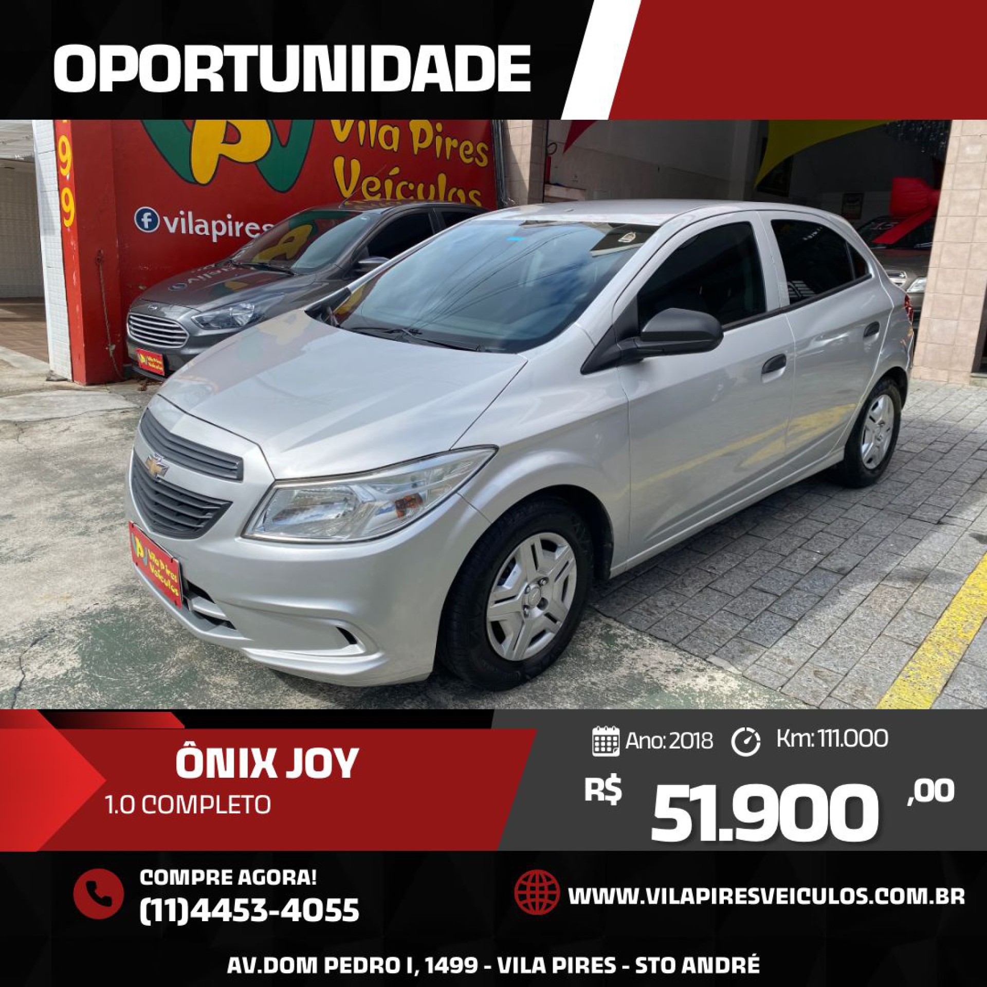 Foto Onix Hatch Joy 1.0 8v Flex 5p Mec.