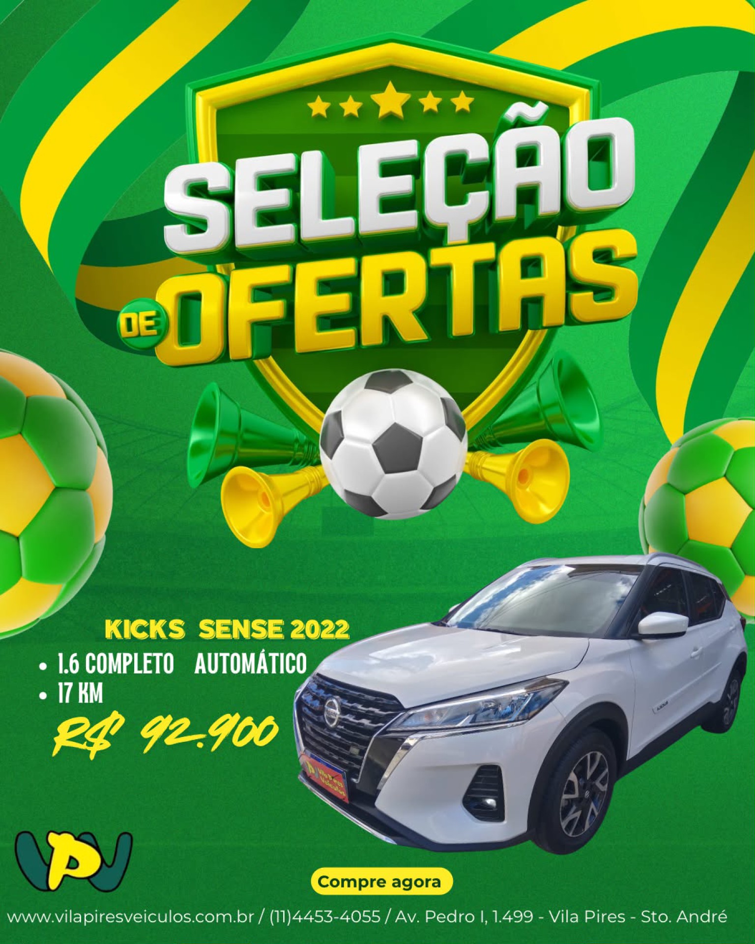 Foto Kicks Sense 1.6 16v Flex Aut.