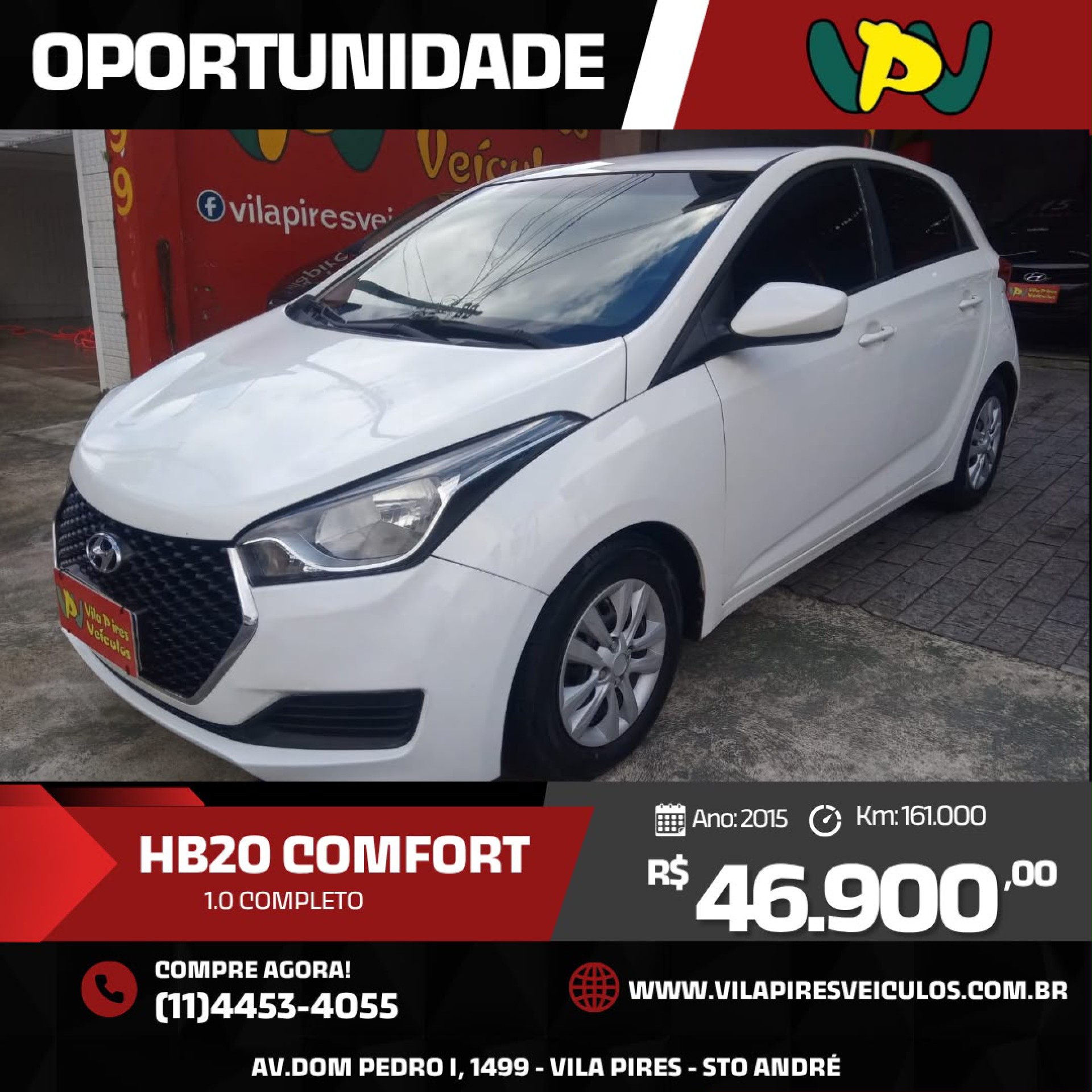 Foto Hb20 Comf./c.plus/c.style 1.0 Flex 12v
